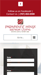 Mobile Screenshot of paramounthouseseniorliving.com